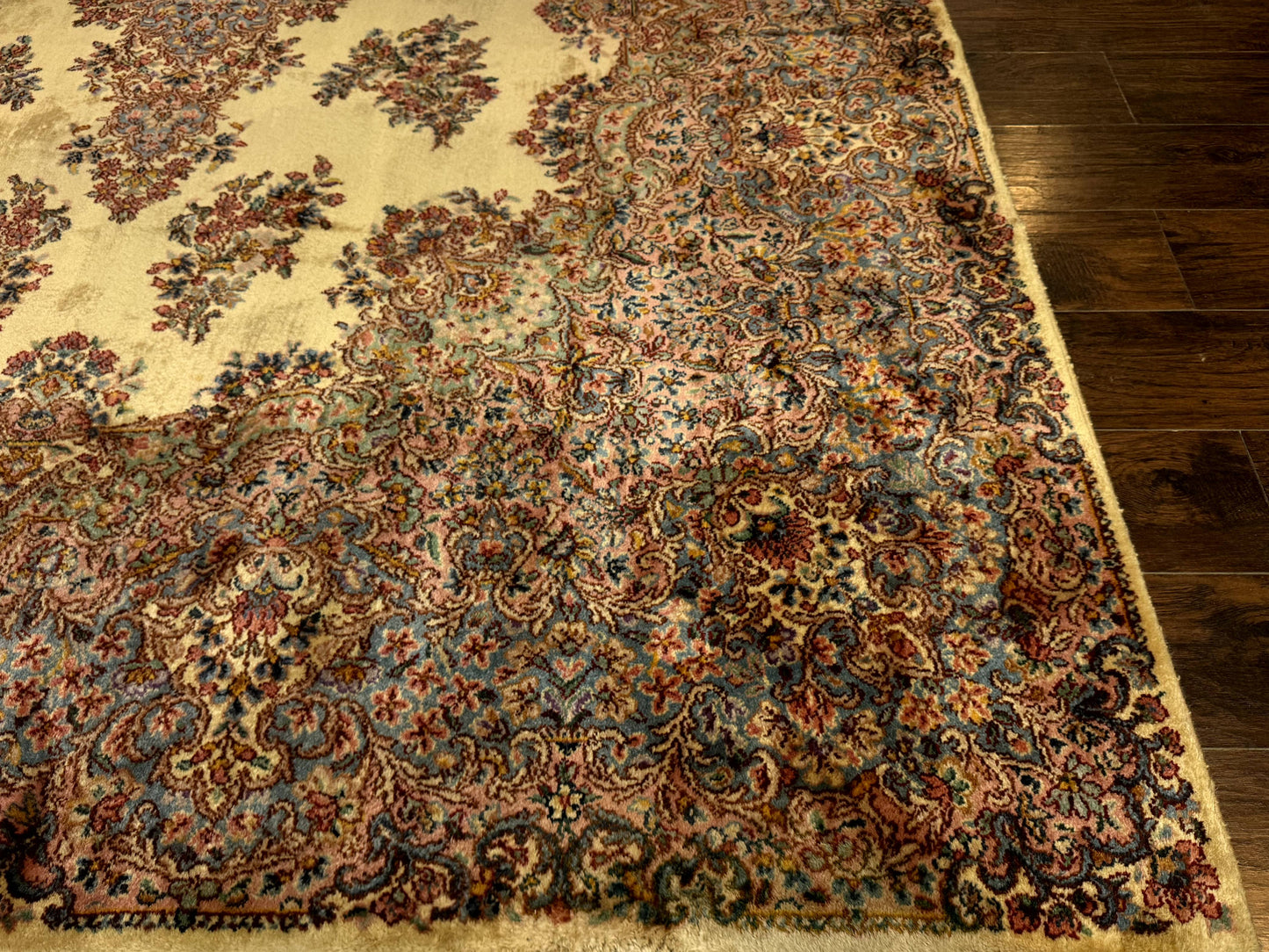 Karastan Kirman Rug #781, Antique Karastan Oriental Carpet 8.8 x 12, Wool Area Rug, Original Collection 700 Series, Rare Discontinued - Nuvé