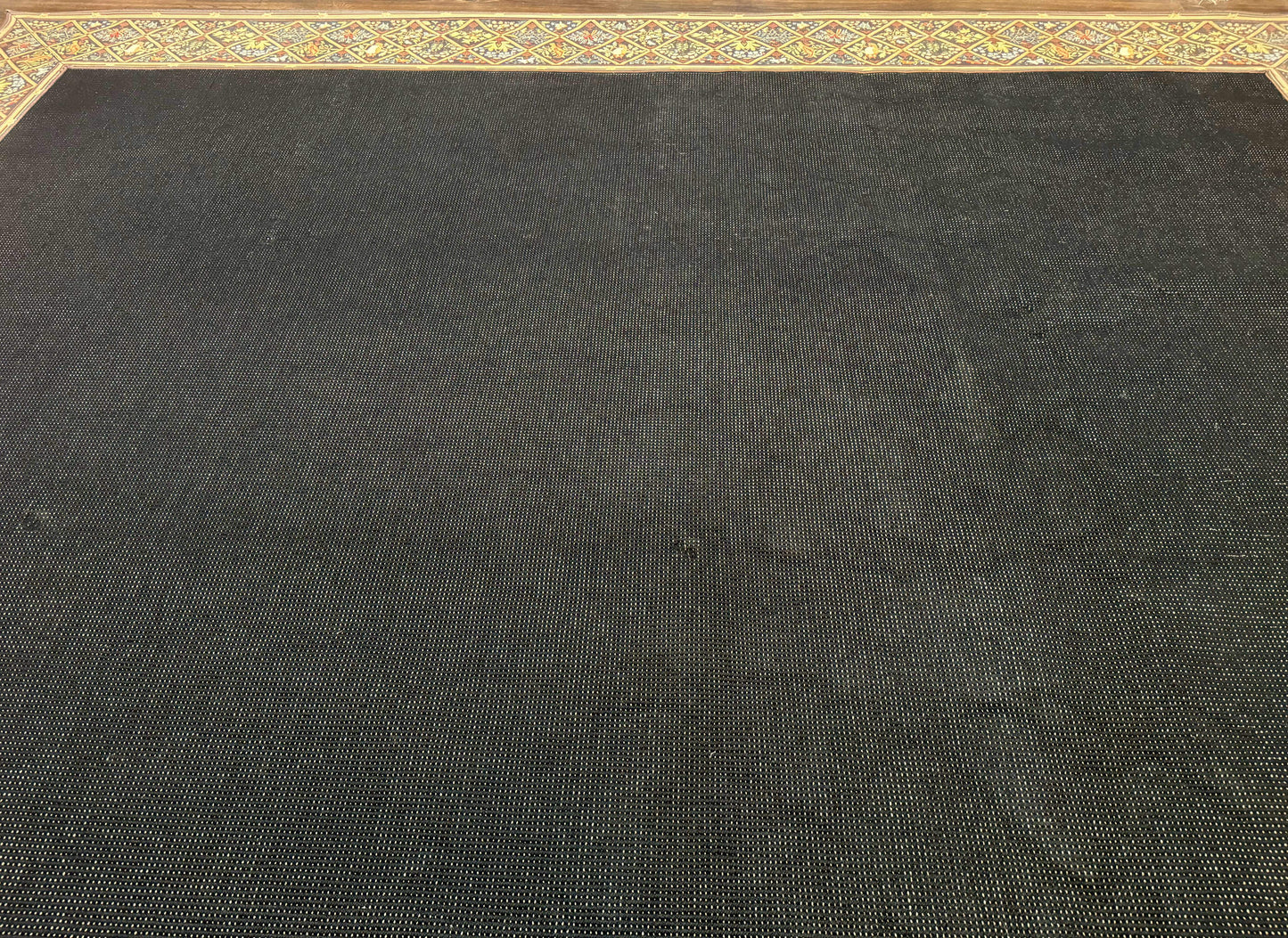 Palace Sized Stark Area Rug 12x19, Black Carpet - Nuvé