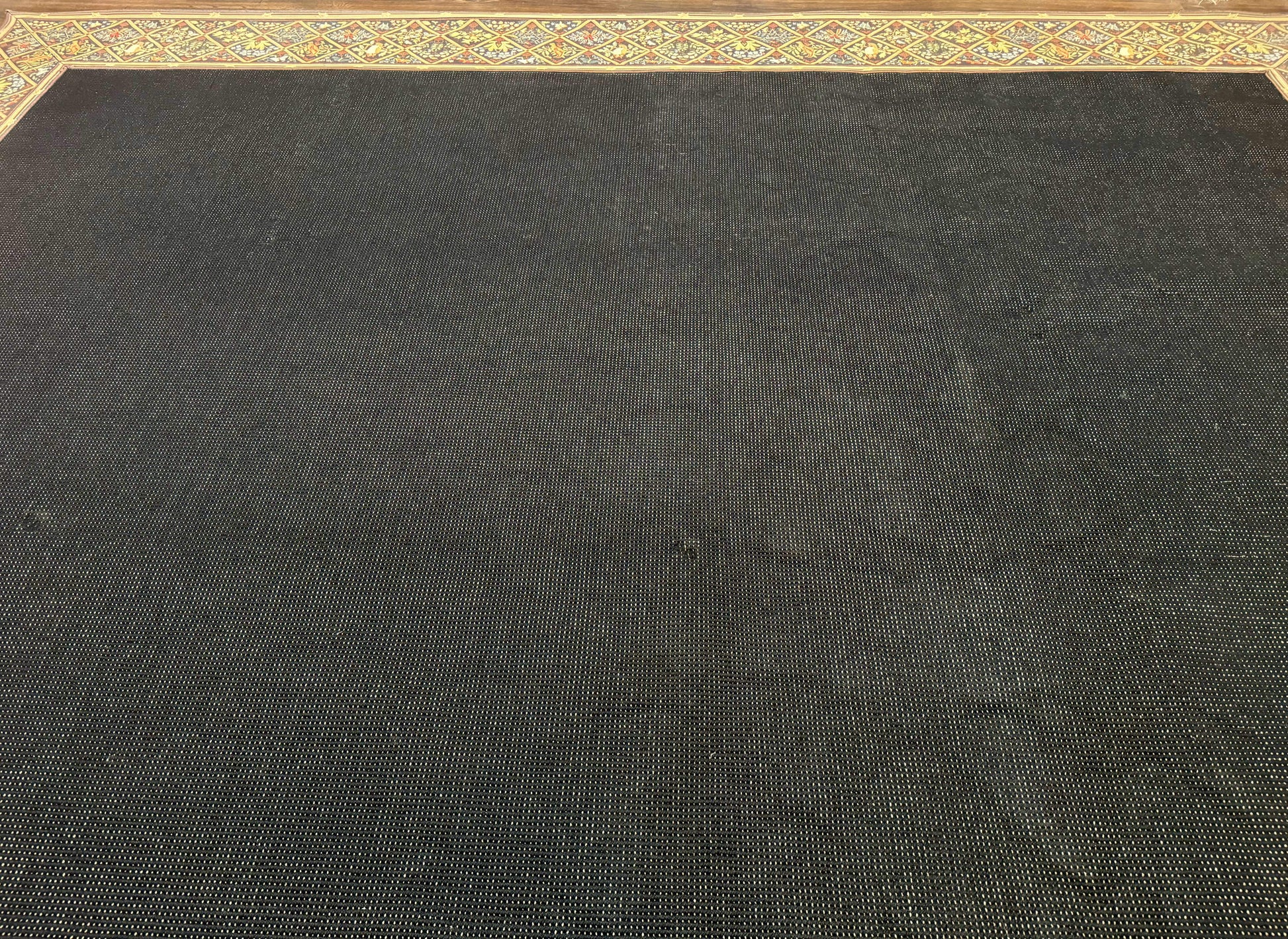 Palace Sized Stark Area Rug 12x19, Black Carpet - Nuvé