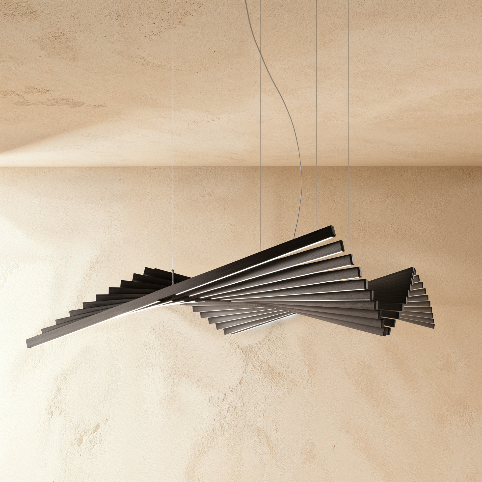 Waves Chandelier - Nuvé