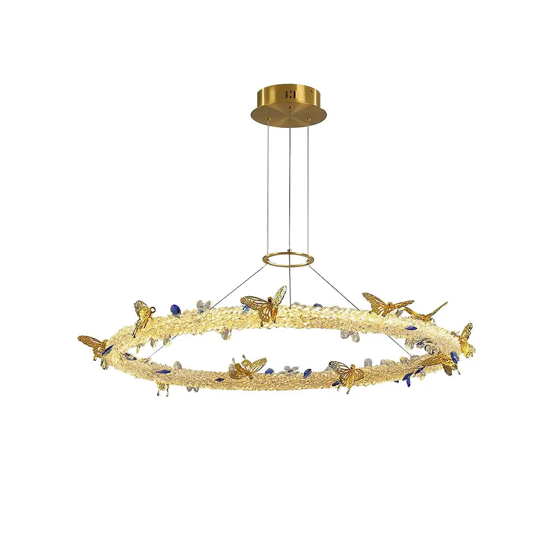 Azu Crystal Butterfly Chandelier - Nuvé
