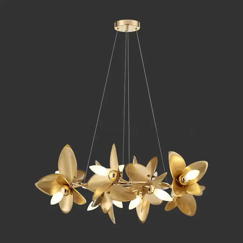 Leaf Petal Design Chandelier - Nuvé