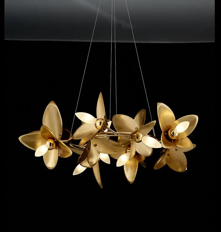 Leaf Petal Design Chandelier - Nuvé