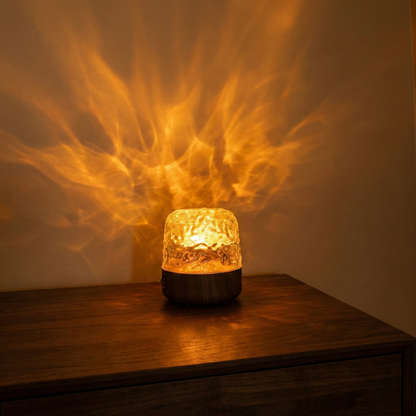 Nuvé Luma Harmonia skincare device with sleek design, featuring multiple treatment modes for facial rejuvenation and skincare.