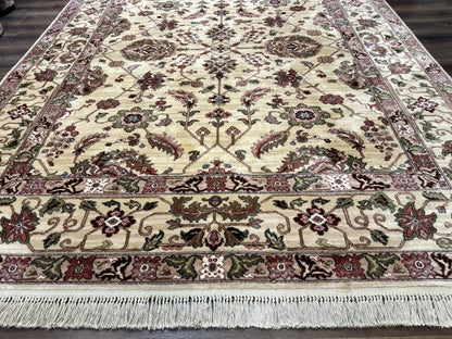 8.8 x 10.6 Karastan Agra Rug #704, Original 700 Series, Discontinued, Wool Pile, Vintage, Rare - Nuvé