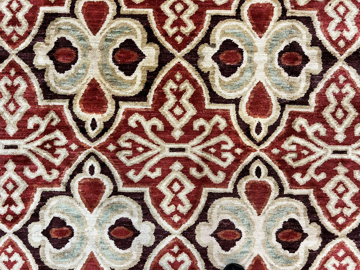 Portuguese Rug 9x12, Vintage Carpet, Handmade Wool Rug - Nuvé