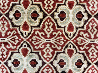 Portuguese Rug 9x12, Vintage Carpet, Handmade Wool Rug - Nuvé