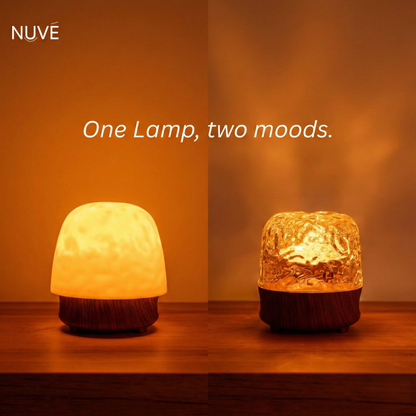 Nuvé Luma Harmonia skincare product in a sleek white tube with a silver cap, featuring modern branding and minimalistic design.