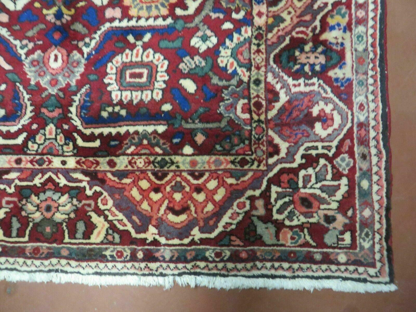 5' X 9' Antique Handmade Turkish Wool Veg Dyes Rug Nice # 107 - Nuvé