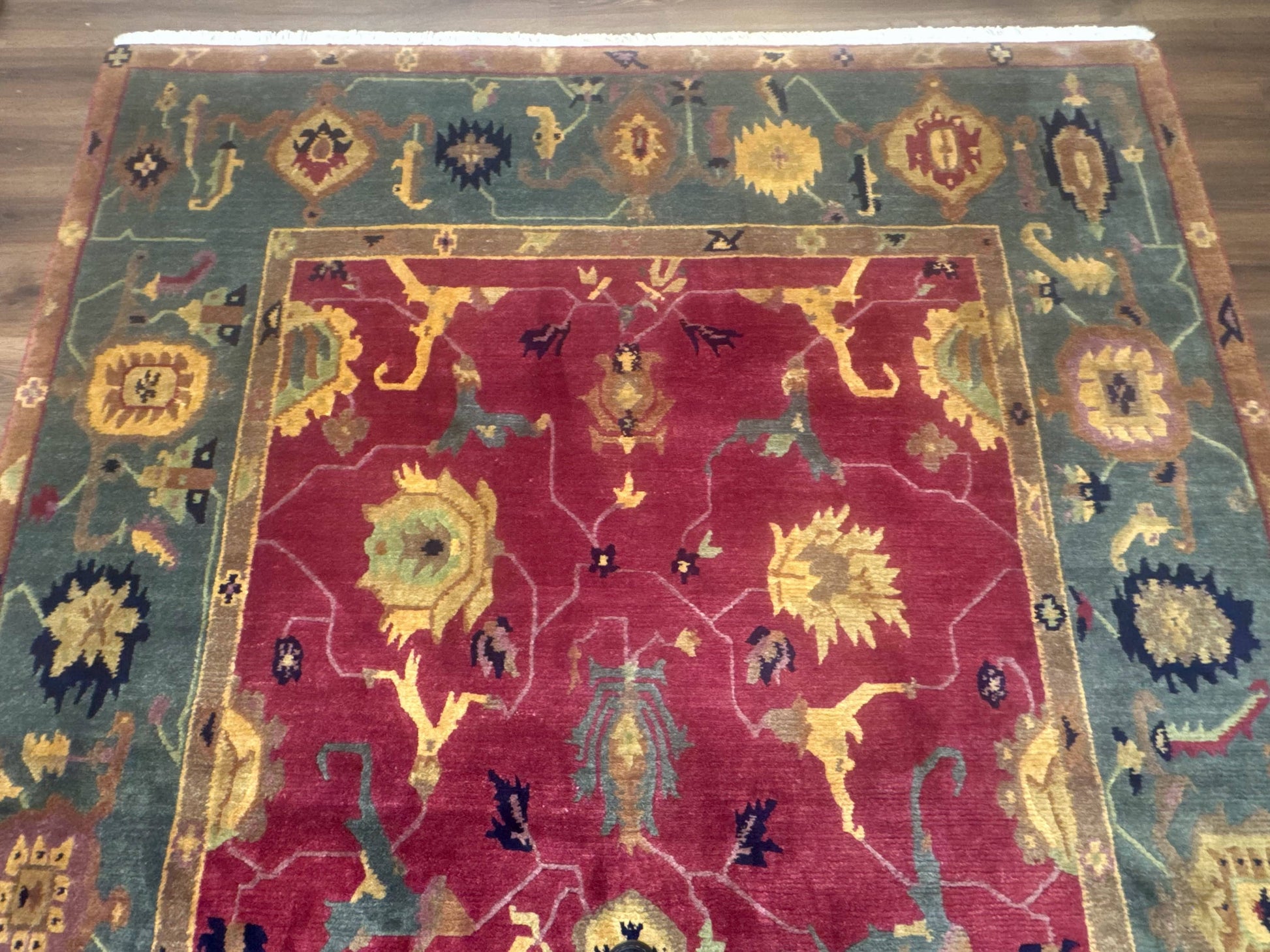 Tufenkian Rug 8x10, Tibetan Room Sized Carpet, Soft Thick Wool Pile - Nuvé