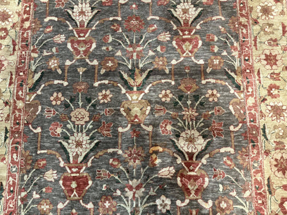 Pak Persian Mahal Rug 6x9, Floral Handmade Wool Traditional Oriental Carpet - Nuvé