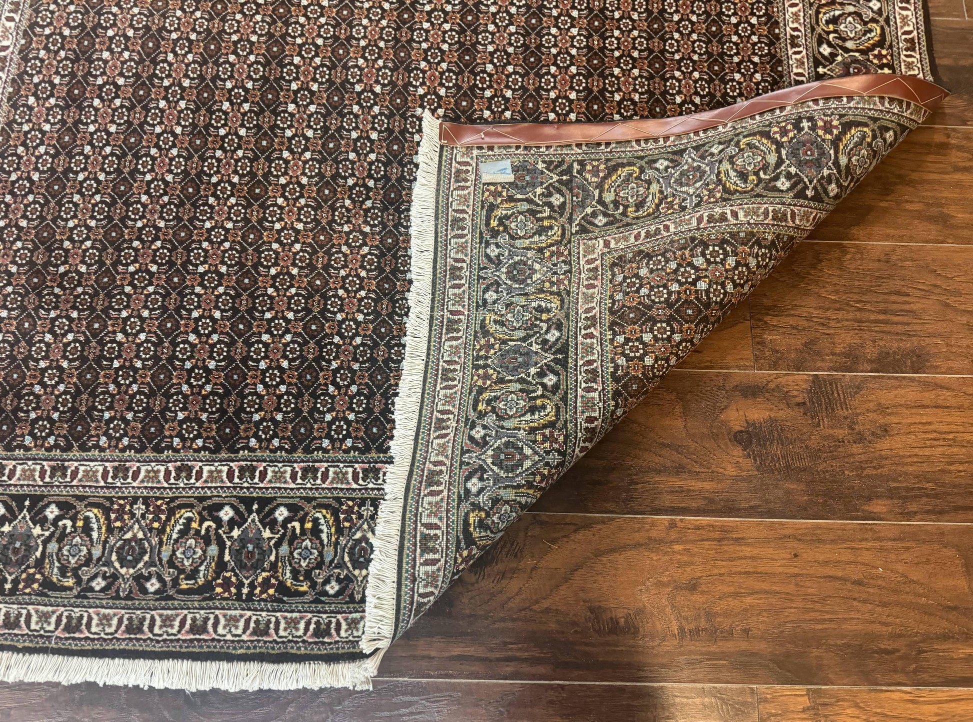 Persian Tabriz Rug 5x7, Black, Allover Pattern - Nuvé
