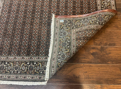 Persian Tabriz Rug 5x7, Black, Allover Pattern - Nuvé