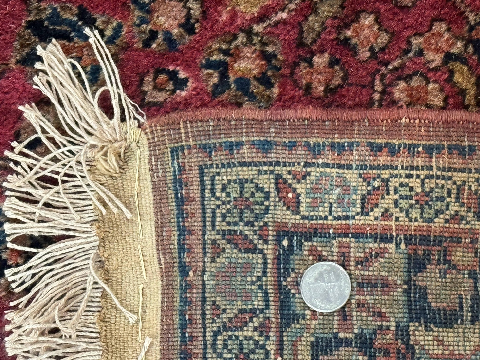 Persian Sarouk Rug 3x5, Antique Persian Carpet - Nuvé