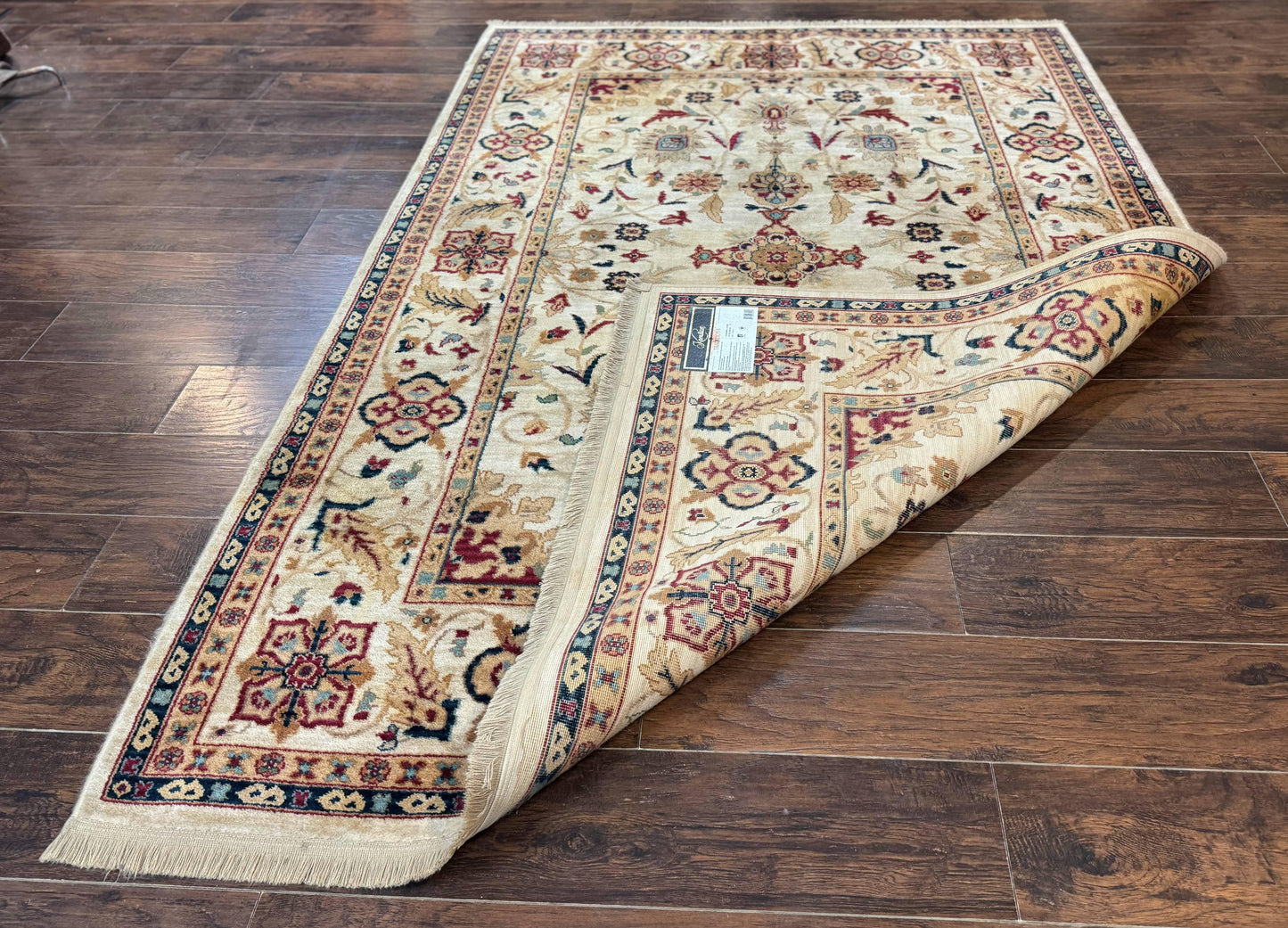 Karastan Rug 5.9 x 8.6, Karastan Traditions Amritsar Pattern Design 510, New Zealand Wool, Karastan Area Rug - Nuvé