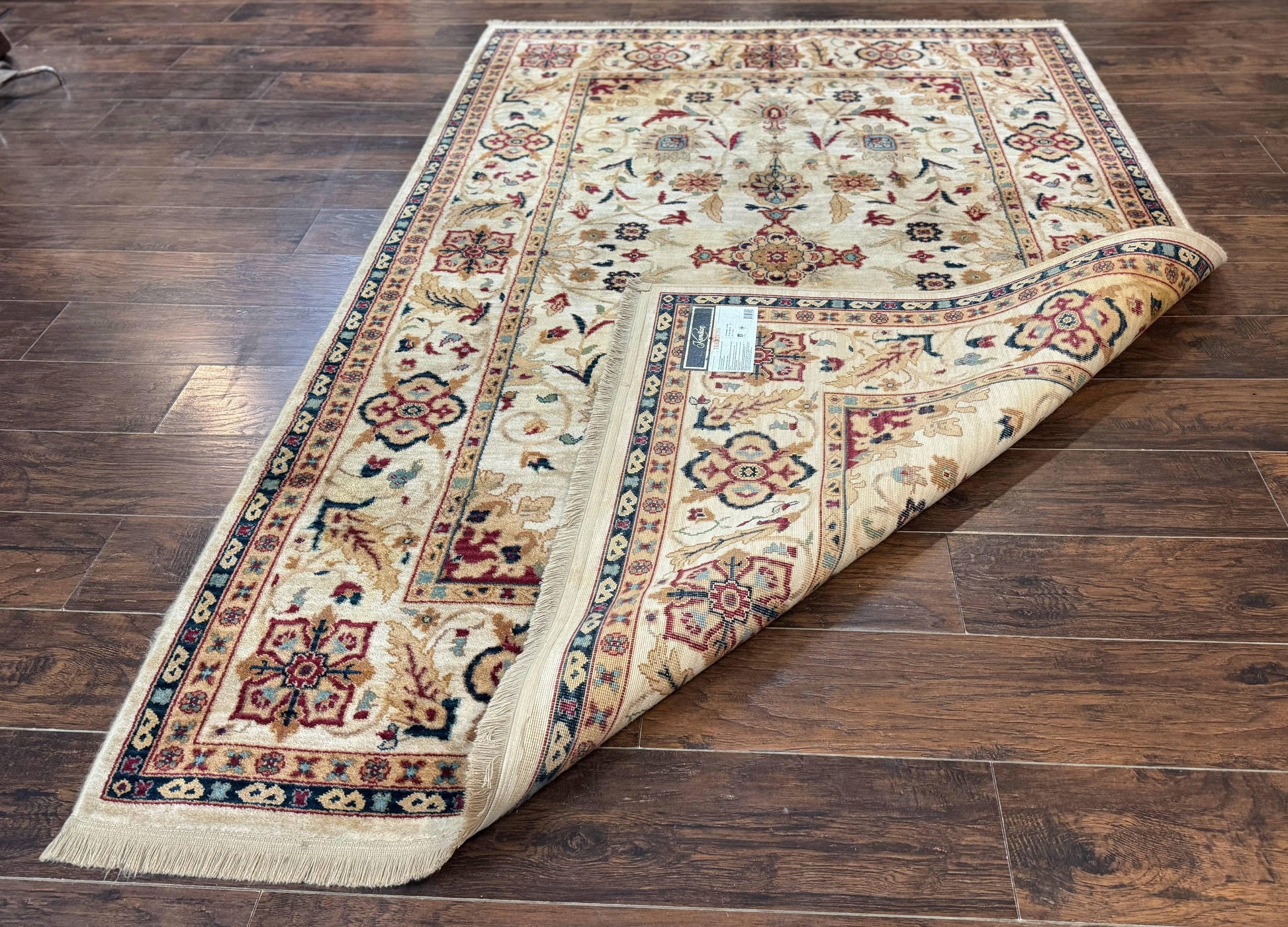 Karastan Rug 5.9 x 8.6, Karastan Traditions Amritsar Pattern Design 510, New Zealand Wool, Karastan Area Rug - Nuvé