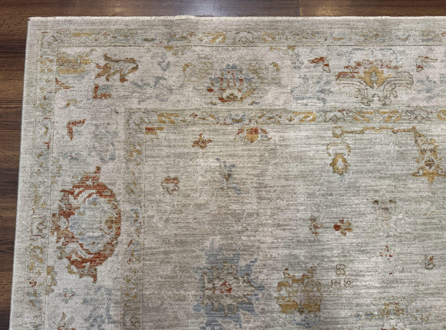 Modern Turkish Oushak Rug 7x9, Netural Colors - Nuvé