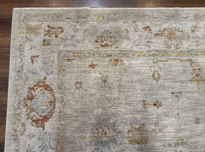 Modern Turkish Oushak Rug 7x9, Netural Colors - Nuvé