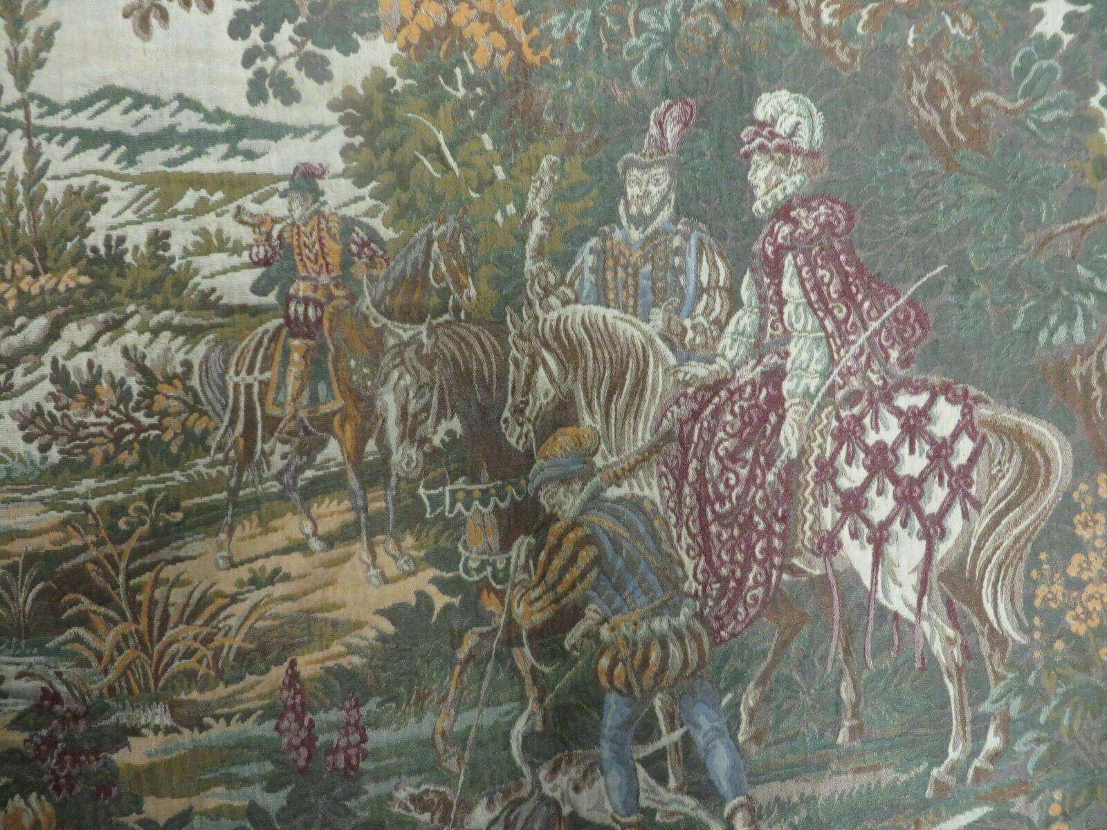 4' X 5' Vintage Tapestry Belgium Hand Loomed Victorian Nice 90f - Nuvé