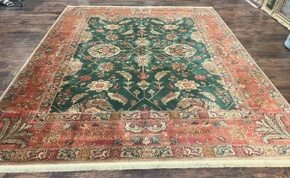 Karastan Rug 8.8 x 10 Samovar Teawash Agra #900-905, Vintage Wool Karastan Area Rug - Nuvé