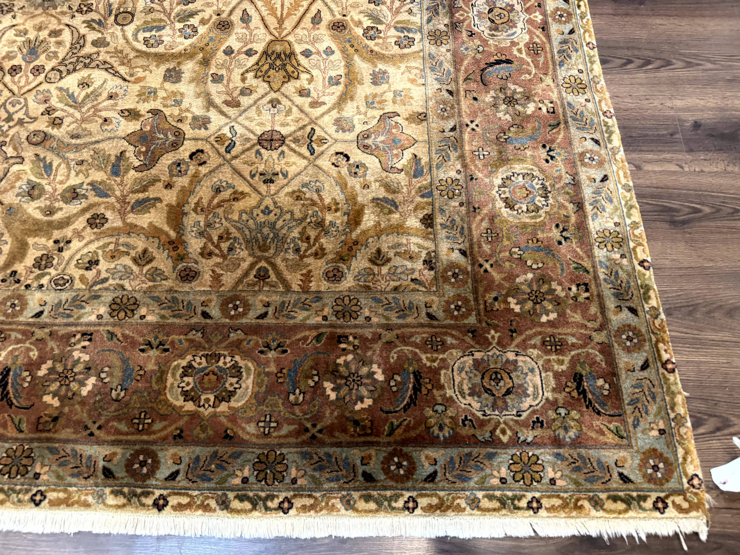 Indo Persian Rug 8x10, Teawash Bidjar Carpet, Allover Pattern - Nuvé