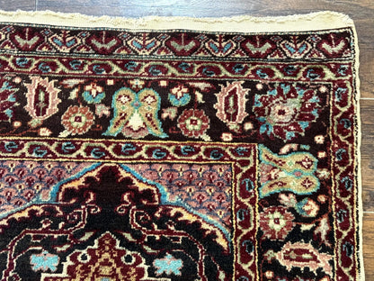 Antique Turkish Rug 4x6, Unique Rare Carpet - Nuvé
