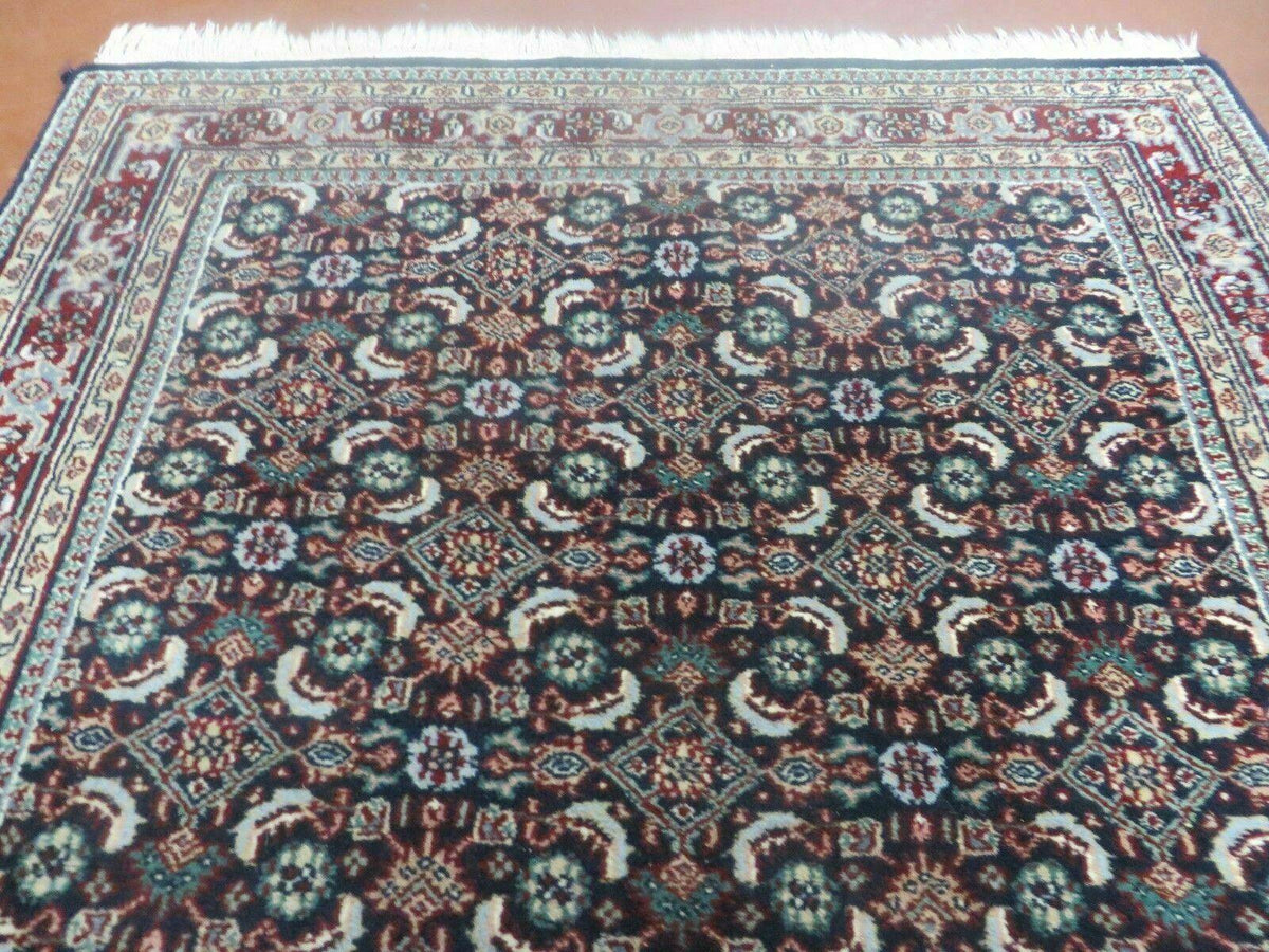 4' X 6' Vintage Handmade Indian Amristar Wool Rug Carpet Nice