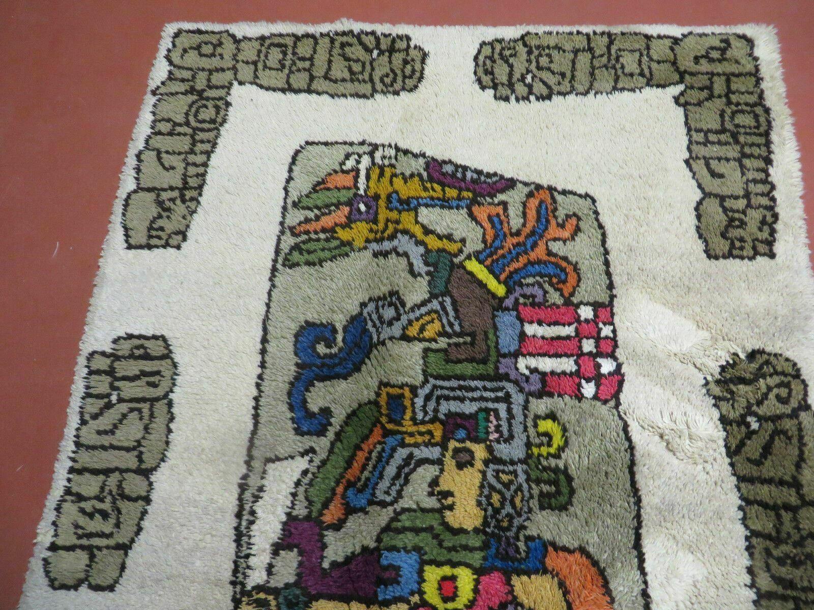 4' X 7' Vintage Handmade Knotted Tribal Nomadic Shag Wool Rug Carpet Prince - Nuvé