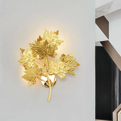 Maple Leaf Wall Sconce Light - Nuvé