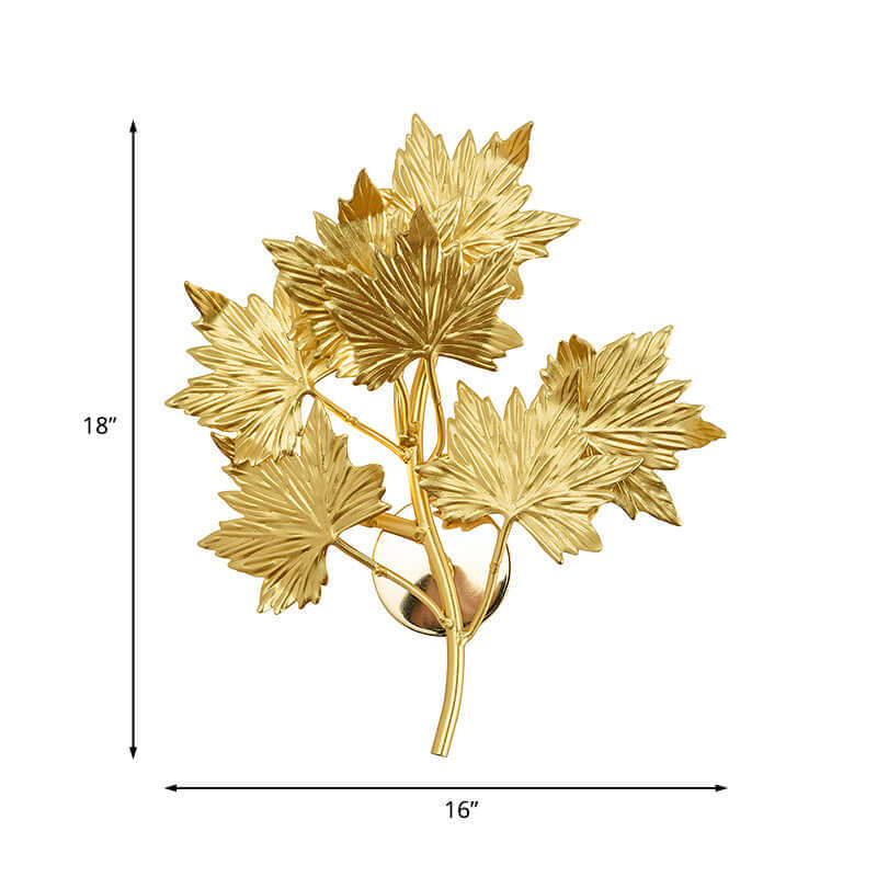 Maple Leaf Wall Sconce Light - Nuvé