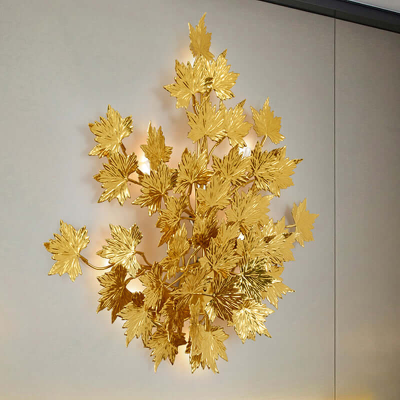 Maple Leaf Wall Sconce Light - Nuvé
