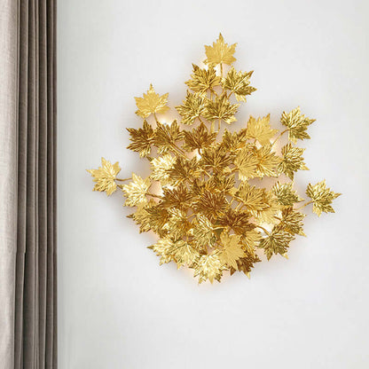Maple Leaf Wall Sconce Light - Nuvé