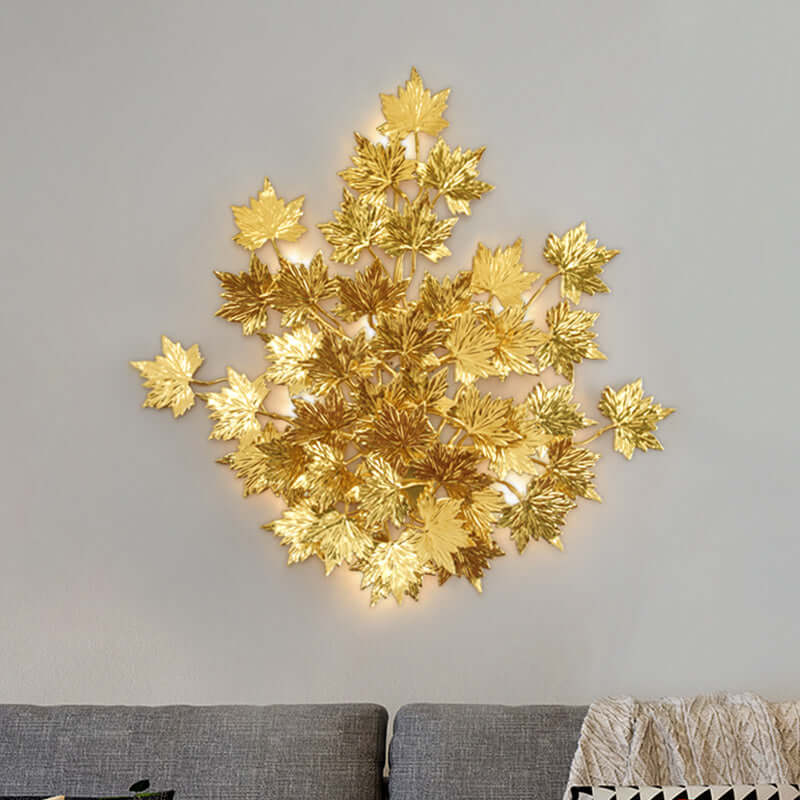 Maple Leaf Wall Sconce Light - Nuvé