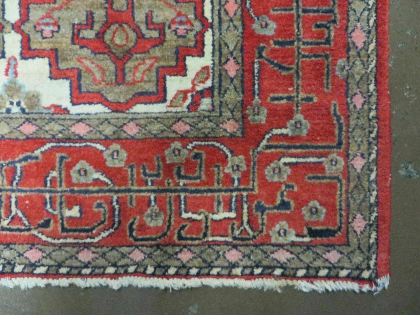 4' X 6' Antique Handmade Turkish Anatolian Wool Rug Vegetable Dyes - Nuvé