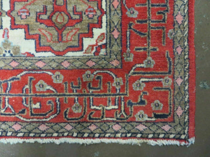4' X 6' Antique Handmade Turkish Anatolian Wool Rug Vegetable Dyes - Nuvé