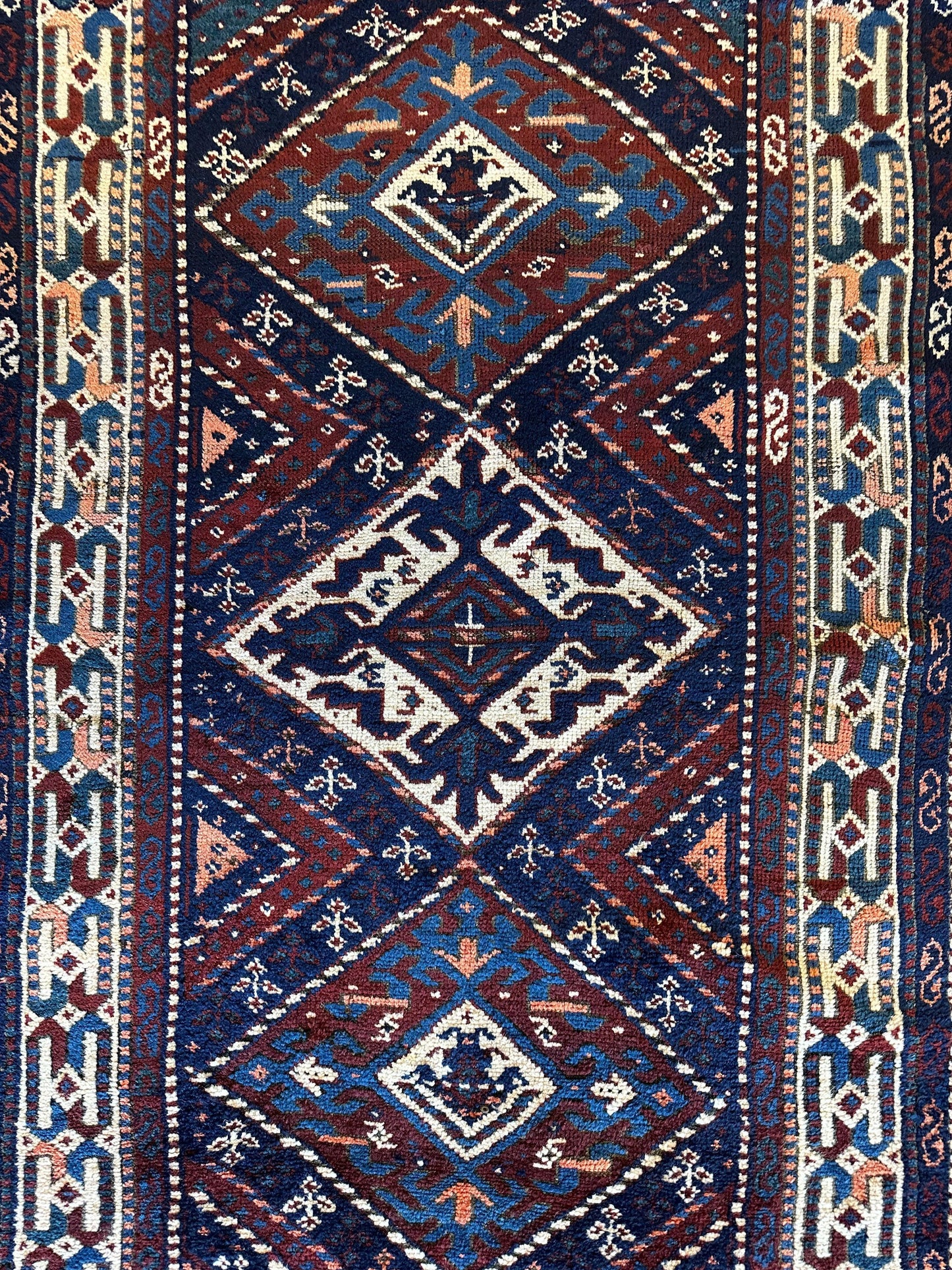 1920’s Antique Kurdish 4X3 Rug - Nuvé