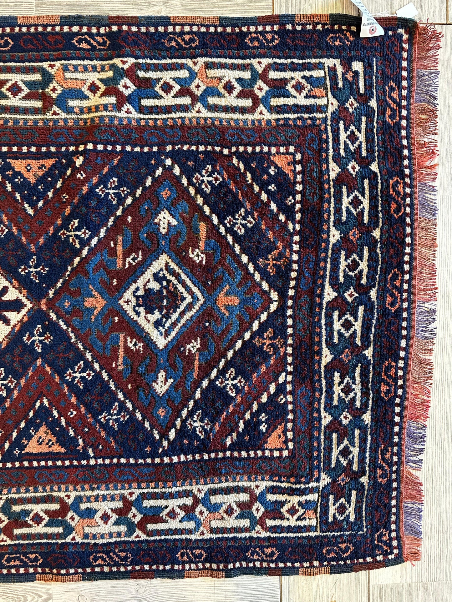 1920’s Antique Kurdish 4X3 Rug - Nuvé