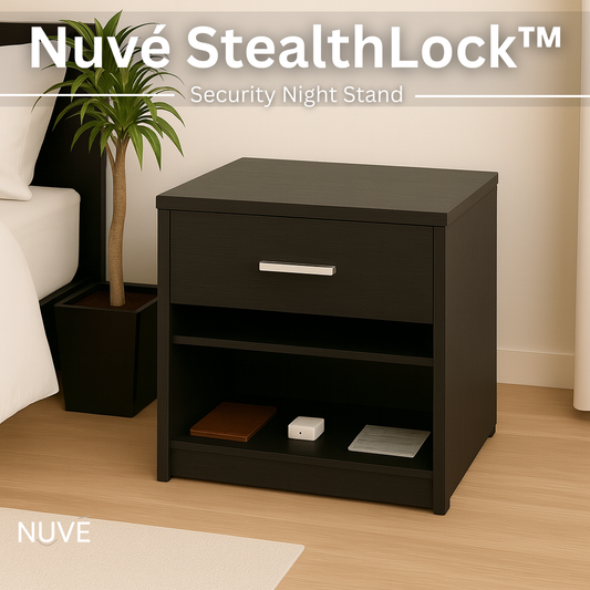Nuvé® StealthLock Bedside Table - Nuvé