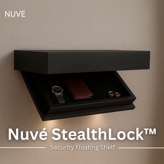 Nuvé® StealthLock Floating Shelf - Nuvé