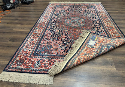 Karastan Rug 5.9 x 9, Kashan Medallion #741, Original Collection 700 Series, Discontinued, Wool Pile - Nuvé