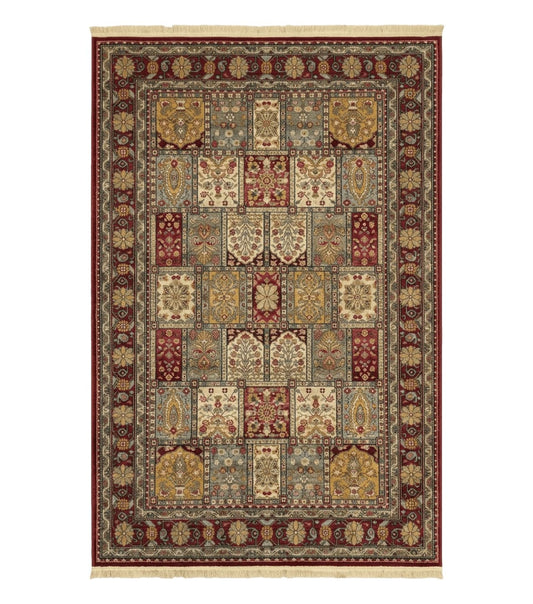 Karastan Rug 5.9 x 9 Antique Legends Bakhtiyari#2200-202, Karastan Area Rug, Wool Pile Vintage Karastan Carpet
