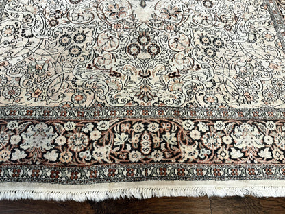 Silk Indian Kashmiri Rug 6x9 - Nuvé