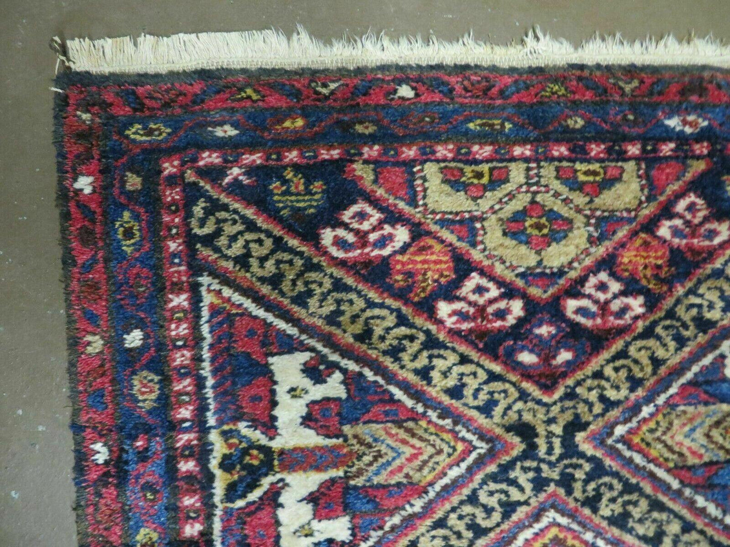 2' 6" X 9' Antique Handmade Turkish Anatolian Wool Runner Rug Nice - Nuvé