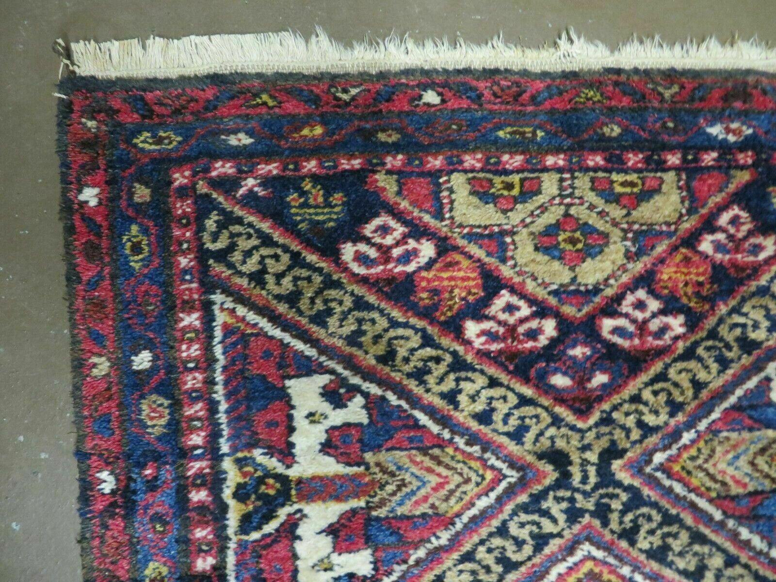 2' 6" X 9' Antique Handmade Turkish Anatolian Wool Runner Rug Nice - Nuvé