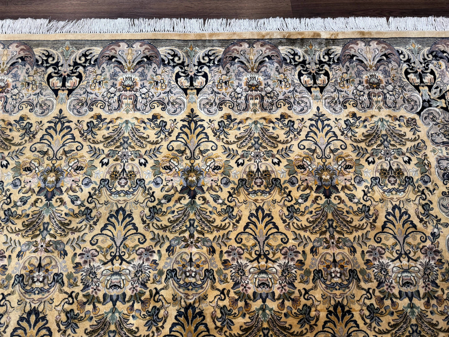 Pak Persian Rug 8x10, Allover Pattern, Fine 225 KPSI, Cream - Nuvé