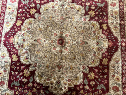 Karastan Rug 8.8 x 12, Antique Legends Royal Tabriz, Wool Pile, Vintage, Rare - Nuvé