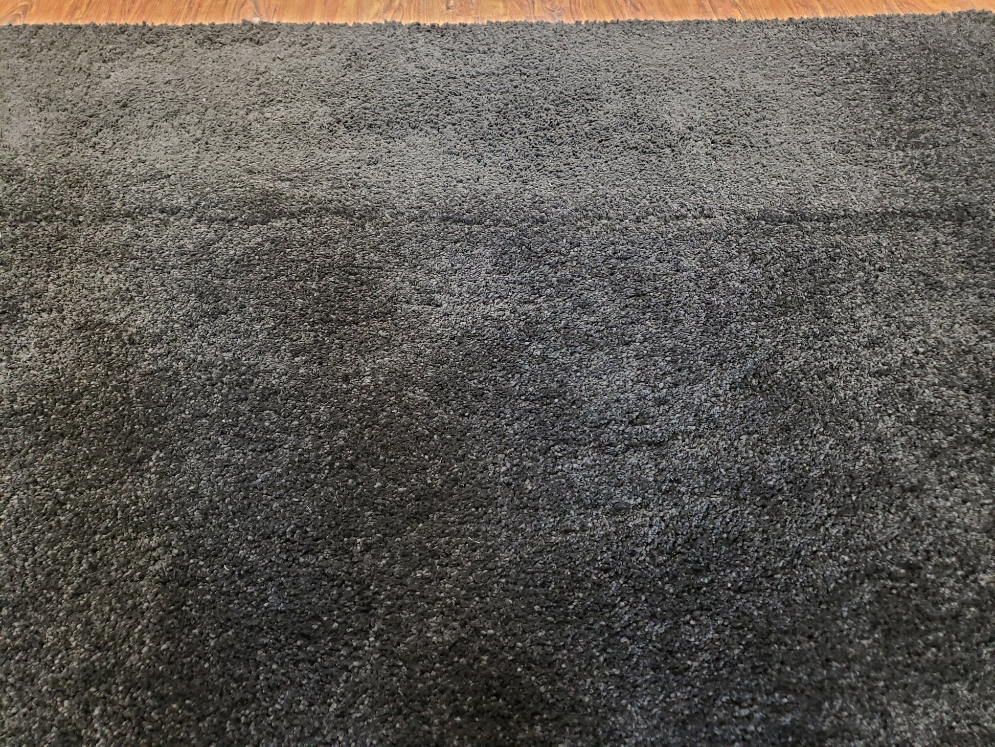 Black Shag Rug 8x10, Savafieh Milan Fluffy Black Carpet, Room Sized Shag Rug, Modern Contemporary Rug, Soft Living Room Rug, Bedroom Rug - Nuvé
