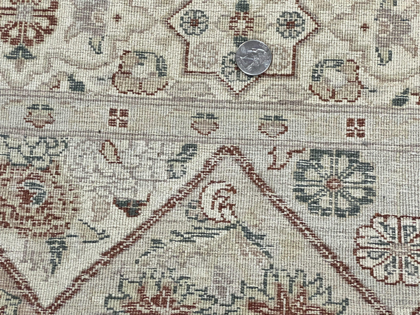 Pak Persiann Runner Rug 2.7 x 12, Handmade Wool Vintage Hallway Rug, Panel Design - Nuvé