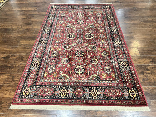 Karastan Rug 6x9, Williamsburg Herati #558, Wool Karastan Carpet, Vintage Karastan Persian Area Rug, Wool Pile - Nuvé