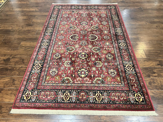 Karastan Rug 6x9, Williamsburg Herati #558, Wool Karastan Carpet, Vintage Karastan Persian Area Rug, Wool Pile - Nuvé